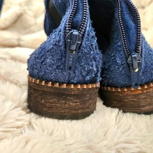 Free people tall boots with bag